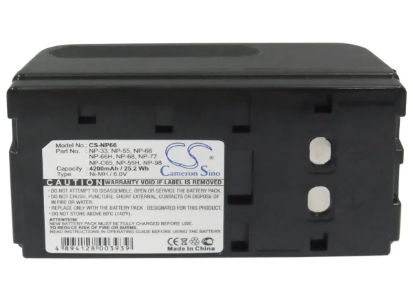 GRUNDIG 46405, 46406, 46407, BP-60, BP-70, BP-8-1, BP-8-2 Series Replacement Battery 4200mAh / 25.20Wh