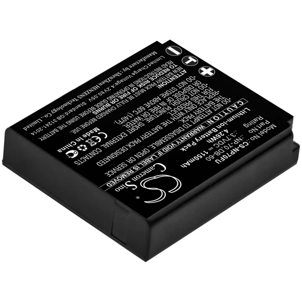 Leica C-LUX1, D-LUX 4, D-LUX2, D-LUX3 Series Replacement Battery 1150mAh / 4.26Wh - Image 2