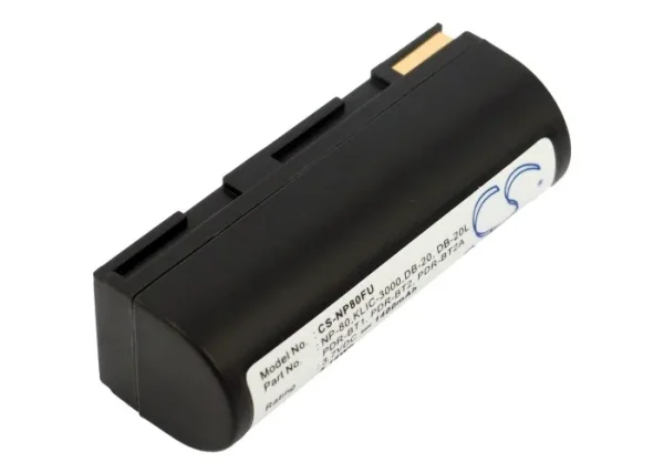 Fujifilm FinePix 1700z, FinePix 2700, FinePix 2900z, FinePix 4800 Zoom, FinePix 4900 Zoom, FinePix 6800 Zoom Series Replacement Battery 1400mAh - Image 2