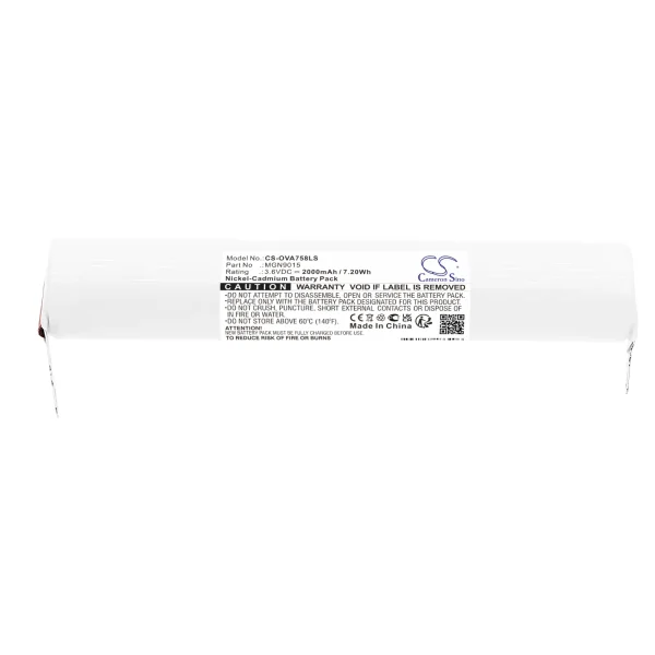 Kaufel 226 610, 226 611, 226 612, 227 610, 227 611, 227 612,758208 Series Replacement Battery 2000mAh / 7.20Wh