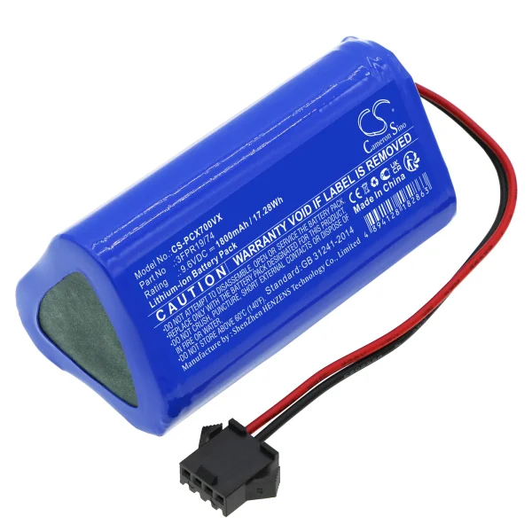 Pure Clean PUCRCX70 ( Version 2 ) Series Replacement Battery 1800mAh / 17.28Wh - Image 5