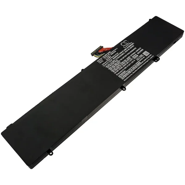 Razer Blade F1, Blade Pro 2017 4K, Blade Pro 2017 4K I7-7820HK, Pro 4K, Razer Blade Pro 2017, RZ09-0166, RZ09-01662E52 Series Replacement Battery 8600mAh / 98.04Wh - Image 3