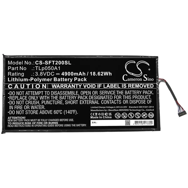 IDEMIA MorphoTablet 2 Replacement Battery 4900mAh / 18.62Wh