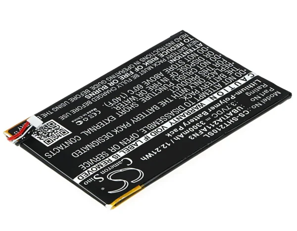 Sharp Aquos Pad, SHT21 Replacement Battery 3300mAh / 12.21Wh - Image 6