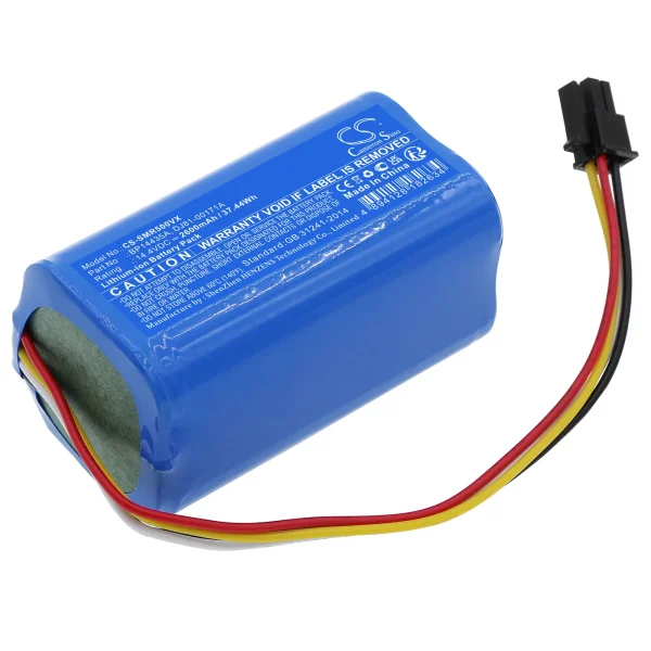 Samsung PowerBot-E, VR05R5050WK, VR5000RM   Series Replacement Battery 2600mAh / 37.44Wh - Image 3