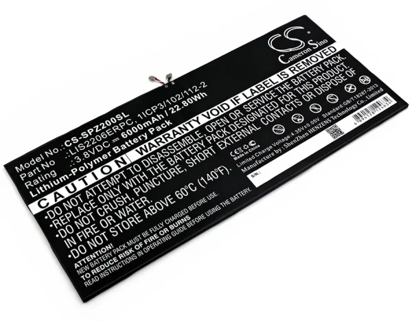 Sony SGP561 Replacement Battery 6000mAh / 22.80Wh - Image 3