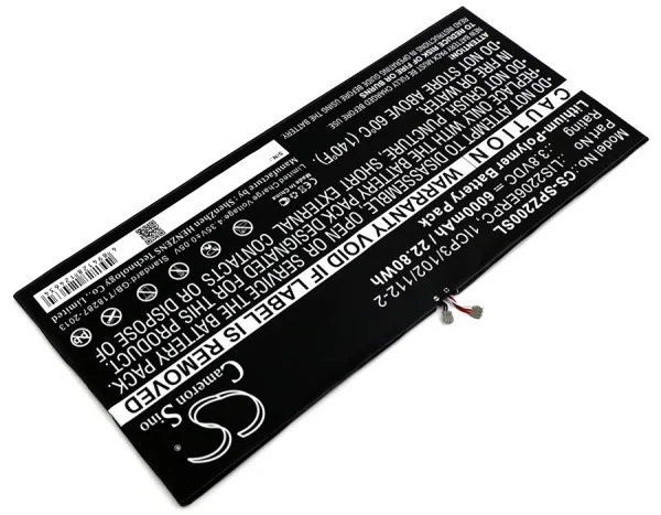 Sony SGP561 Replacement Battery 6000mAh / 22.80Wh - Image 2