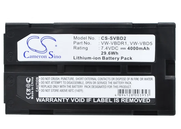 HITACHI Visionbook Traveller, VisionBook Traveller 3000, VisionBook Traveller 600, Visionbook Traveller Series, VM Series Replacement Battery 4000mAh / 29.60Wh