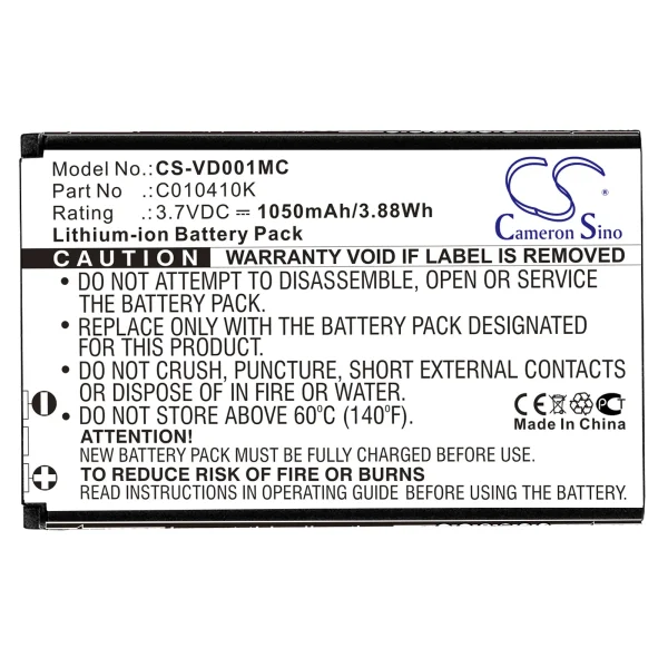 Oregon CT-3650 Series Replacement Battery 1050mAh / 3.89Wh