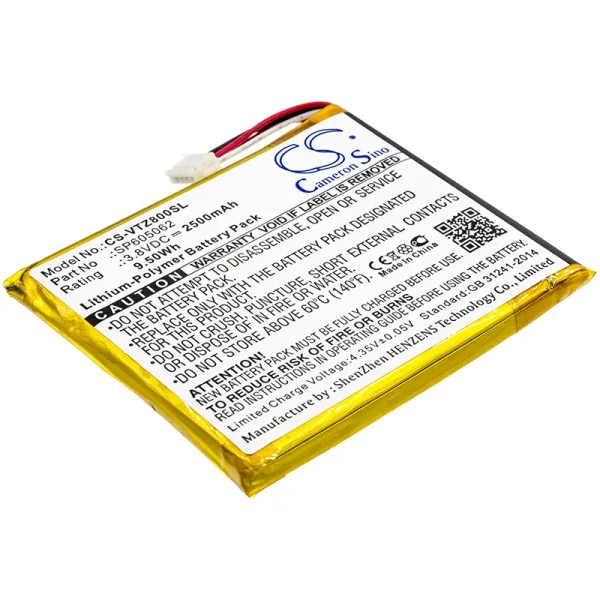 VTech 80-169500, KidiBuzz Replacement Battery 2500mAh / 9.50Wh - Image 2