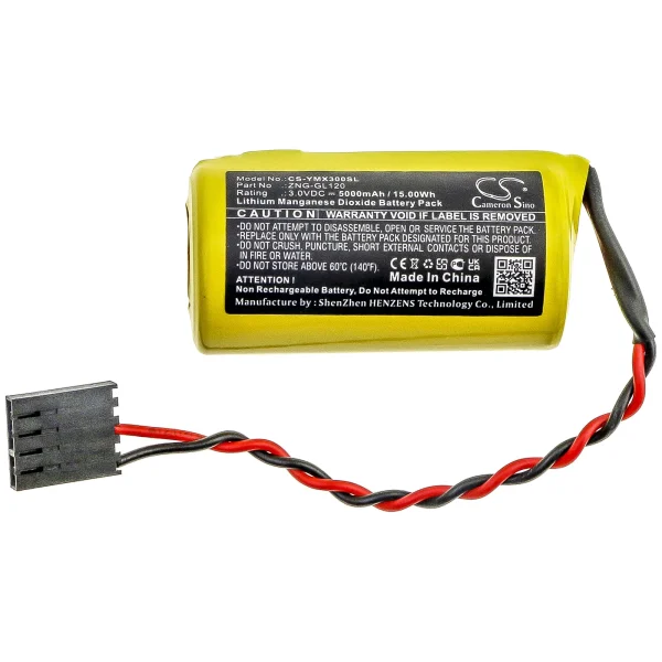 Yaskawa  Yasnac MX3 Replacement Battery 5000mAh / 15.00Wh