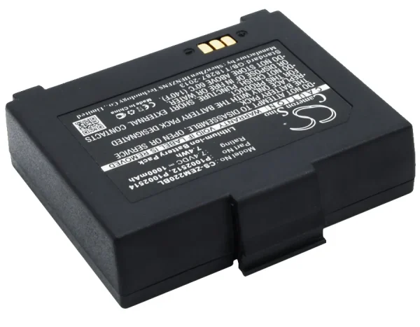 Zebra EM 220, EM 220 Mobile Printer, EM220, EM220II, W2A-0UB10010-00 Replacement Battery 1000mAh / 7.40Wh - Image 3