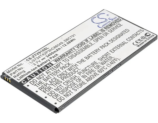 MTC 1055 Replacement Battery 3400mAh / 12.58Wh - Image 5