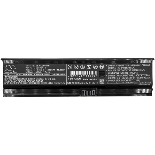 Hasee DD3 plus, ZX6-CP5S, ZX6-CP5S1, ZX6-CP5T Series Replacement Battery 4200mAh / 45.36Wh