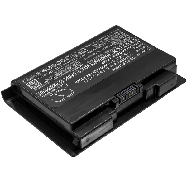 Terrans force X911, X911(i7-4810MQ/880MSLI), X911-1070-87SH1, X911-1080S-87X Series Replacement Battery 5600mAh / 84.67Wh - Image 2