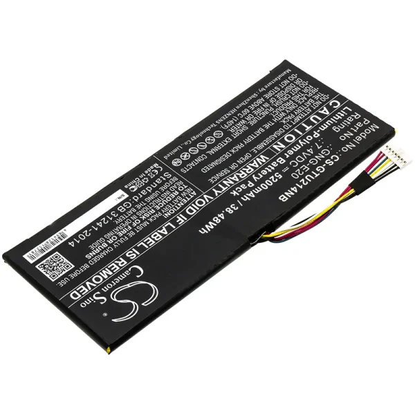 Getac GA-U2142-2117U, U2142, U2142-2117U, U2142-i3-3217U Series Replacement Battery 5200mAh / 38.48Wh - Image 4