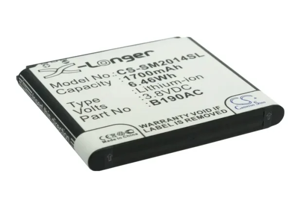 Samsung SM-G9092, SM-G9098, SM-W2014, Uniscope U, Series Replacement Battery 1700mAh / 6.46Wh - Image 3