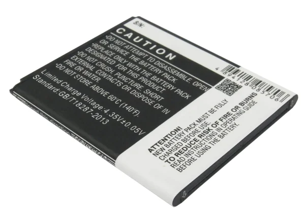 Samsung Galaxy Ace 2, Galaxy Exhibit, Galaxy S Duos, Galaxy S Duos 2, Galaxy Trend II Series Replacement Battery 1500mAh / 5.70Wh - Image 5