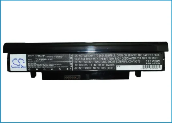 Samsung NC110, NC210, NP-NC110, NP-NC210 Series Replacement Battery 6600mAh / 48.84Wh