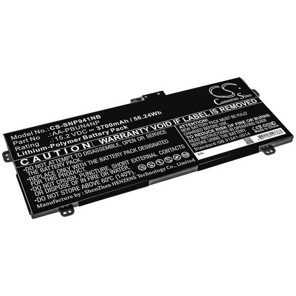 Samsung ATIV Book 9 Pro, NP940Z5J, NP940Z5L, NP940Z5L-S03US Series Replacement Battery 3700mAh / 56.24Wh - Image 5