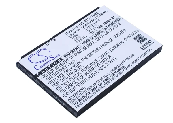 AT&T AC779S, AC797S, AirCard 779S, AirCard 779S 4G, AirCard 797S Series Replacement Battery 2000mAh / 7.40Wh - Image 4