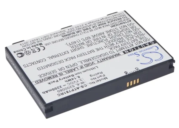 AT&T Aircard 781S, Unite Pro, Unite Pro 4G, Unite Pro 4G LTE Series Replacement Battery 2200mAh / 8.14Wh - Image 2