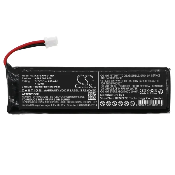 Eppendorf Xplorer, Xplorer Plus Series Replacement Battery 450mAh / 1.67Wh