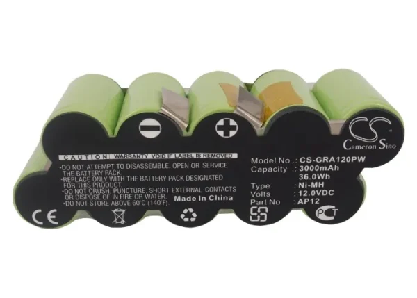 Gardena2110,2150,2155,2165,2169 Series Replacement Battery 3000mAh/36.0Wh