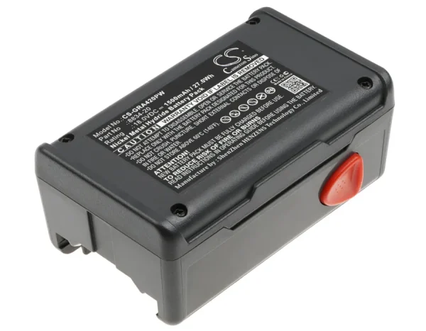 Gardena648844, 8844-20, EasyCut 42, Heckenschere EasyCut 42 Accu, SmallCut 300 Series Replacement Battery 1500mAh / 27.00Wh - Image 2