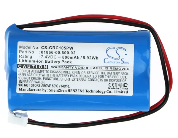 Gardena C1060 plus Solar Series Replacement Battery 800mAh / 5.92Wh