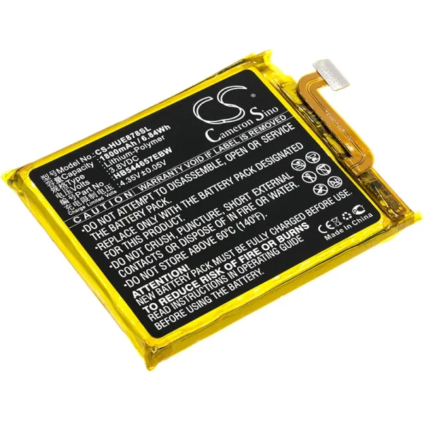 Huawei E5878 Series Replacement Battery 1800mAh / 6.84Wh - Image 3