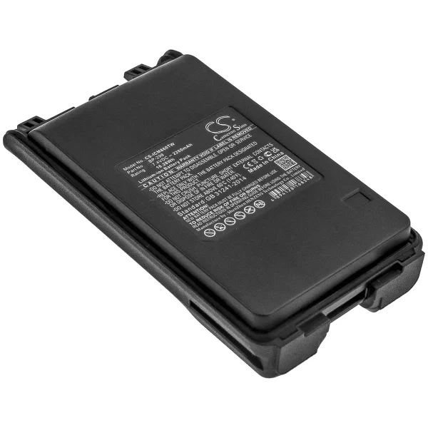 Icom IC-F30, IC-T70A, IC-T70E, IC-V80, IC-V86 Series Replacement Battery 2200mAh / 16.28Wh - Image 2