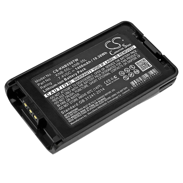 KENWOOD NX-220, NX-320, NX3200, NX3220, NX-3220 Series Replacement Battery 1400mAh / 10.36Wh - Image 5