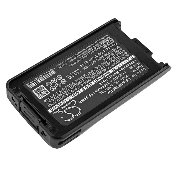 KENWOOD NX-220, NX-320, NX3200, NX3220, NX-3220 Series Replacement Battery 1400mAh / 10.36Wh - Image 3