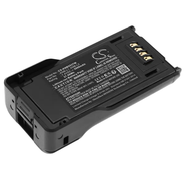 KENWOOD NX-5000, NX-5200, NX-5300, NX-5400, P25 Series Replacement Battery 5000mAh / 37.00Wh - Image 3