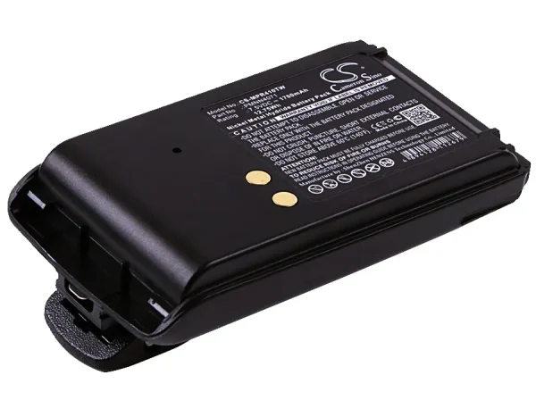 Motorola A6, A8, BPR40, Mag One BPR40 Series Replacement Battery 1700mAh / 12.75Wh - Image 2