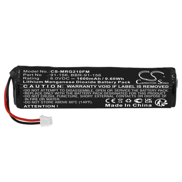 McMurdo FastFind, Ranger 210, Ranger 220 Series Replacement Battery 1600mAh / 9.60Wh