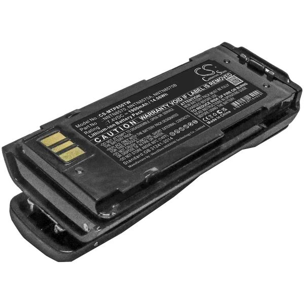 Motorola MTP8500, MTP8500Ex, MTP8550, MTP8550Ex Series Replacement Battery 1900mAh / 14.06Wh - Image 2