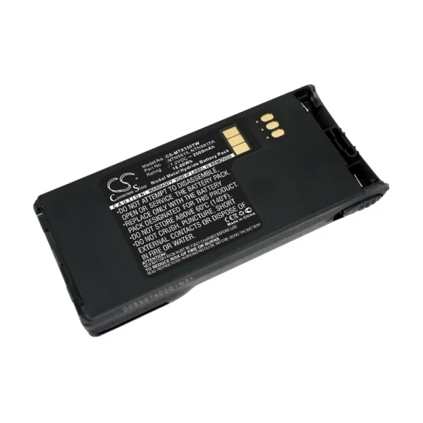 Motorola MT1500, NT1500, PR1500, Radius P25, XTS 1000 Series Replacement Battery 2500mAh / 18.00Wh - Image 2