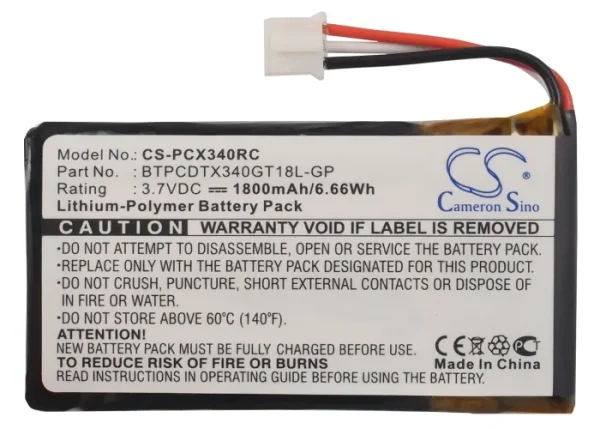 Sprint PCDTX340GT, TX340GT Series Replacement Battery 1800mAh/6.66Wh