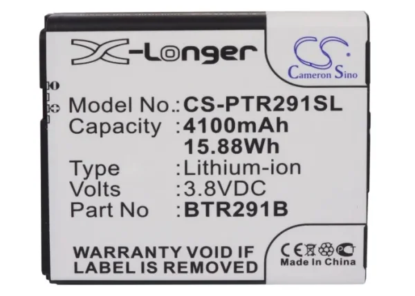 Verizon 291LVW-7046, Hotspot MHS291L, Hotspot MHS291LVW Series Replacement Battery 4100mAh / 15.88Wh