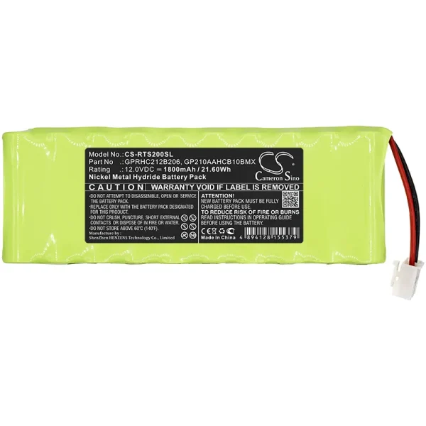 Roto RT2, SF G2, SF G3, SF G4, WDT-S Series Replacement Battery 1800mAh / 21.60Wh