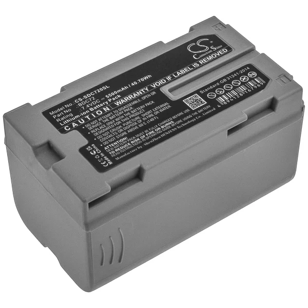 Sokkia 3D Layout Navigator LN-150, Pipe Laser TP-L6 Series Replacement Battery 5500mAh / 40.70Wh - Image 2