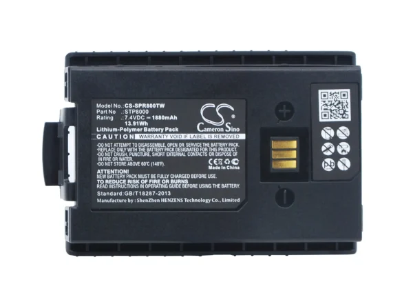 Simoco-Sepura STP8000, STP8030, STP8035, STP8038, STP8040 Series Replacement Battery 1880mAh / 13.91Wh