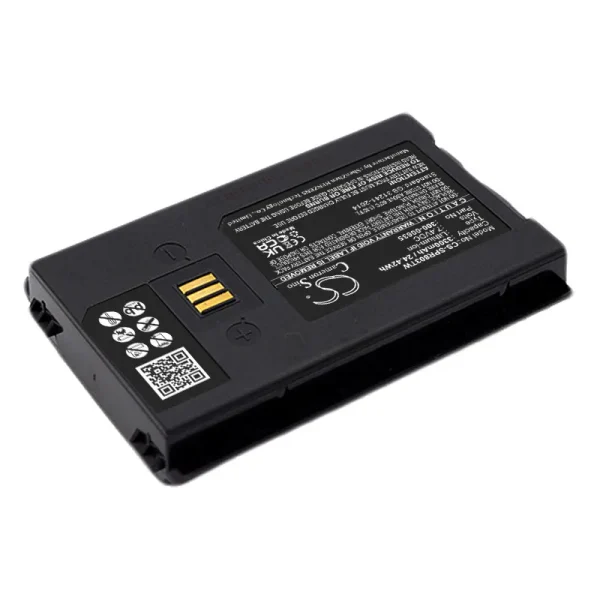 Sepura SC20, SC2020, SC2024, SC21, STP8000 Series Replacement Battery 3300mAh / 24.42Wh - Image 2