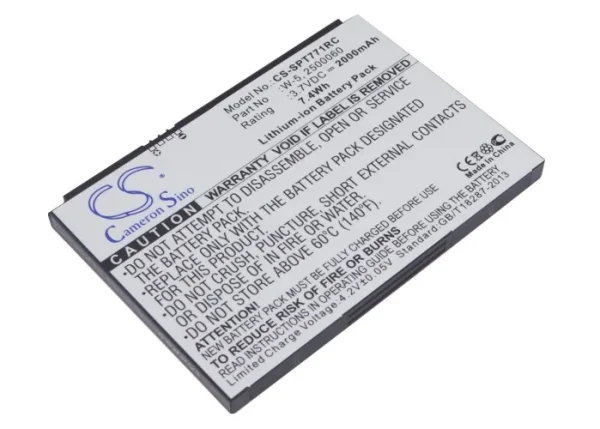 AT&T Unite, UNITE-344B Series Replacement Battery 2000mAh / 7.40Wh - Image 4