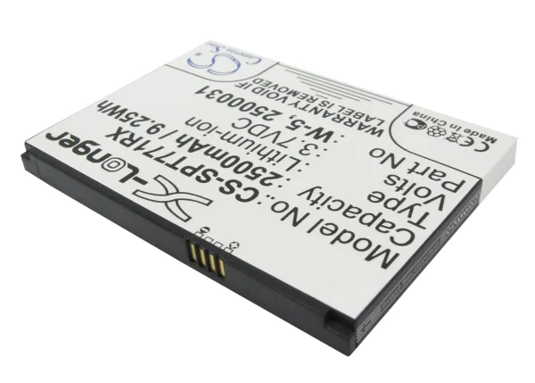 Sprint AirCard 770S, AirCard 771S Series Replacement Battery 2500mAh / 9.25Wh - Image 2