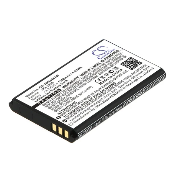 DABMAN12 Series Replacement Battery 1100mAh / 4.07Wh - Image 3