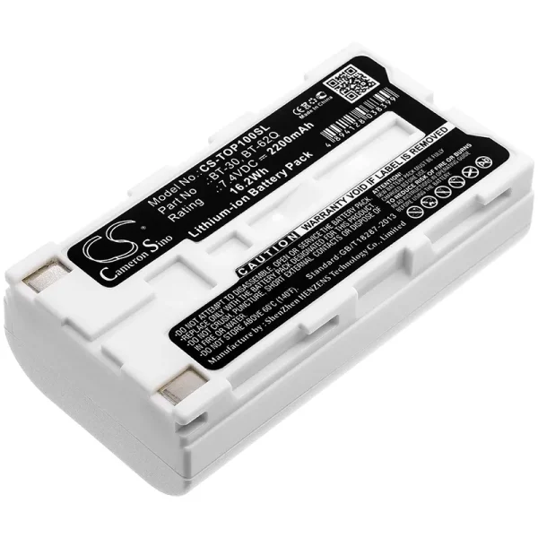 Topcon FC100, FC-100, FC-120, FC-200, FC2000 Series Replacement Battery 2200mAh / 16.28Wh - Image 3