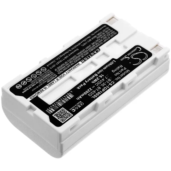 Topcon FC100, FC-100, FC-120, FC-200, FC2000 Series Replacement Battery 2200mAh / 16.28Wh - Image 2